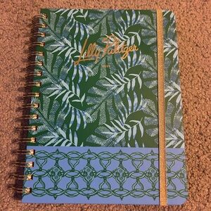 Lilly Pulitzer NWOT 2025 Large 12 Month Agenda Planner‎ - Leaf Green Jungle